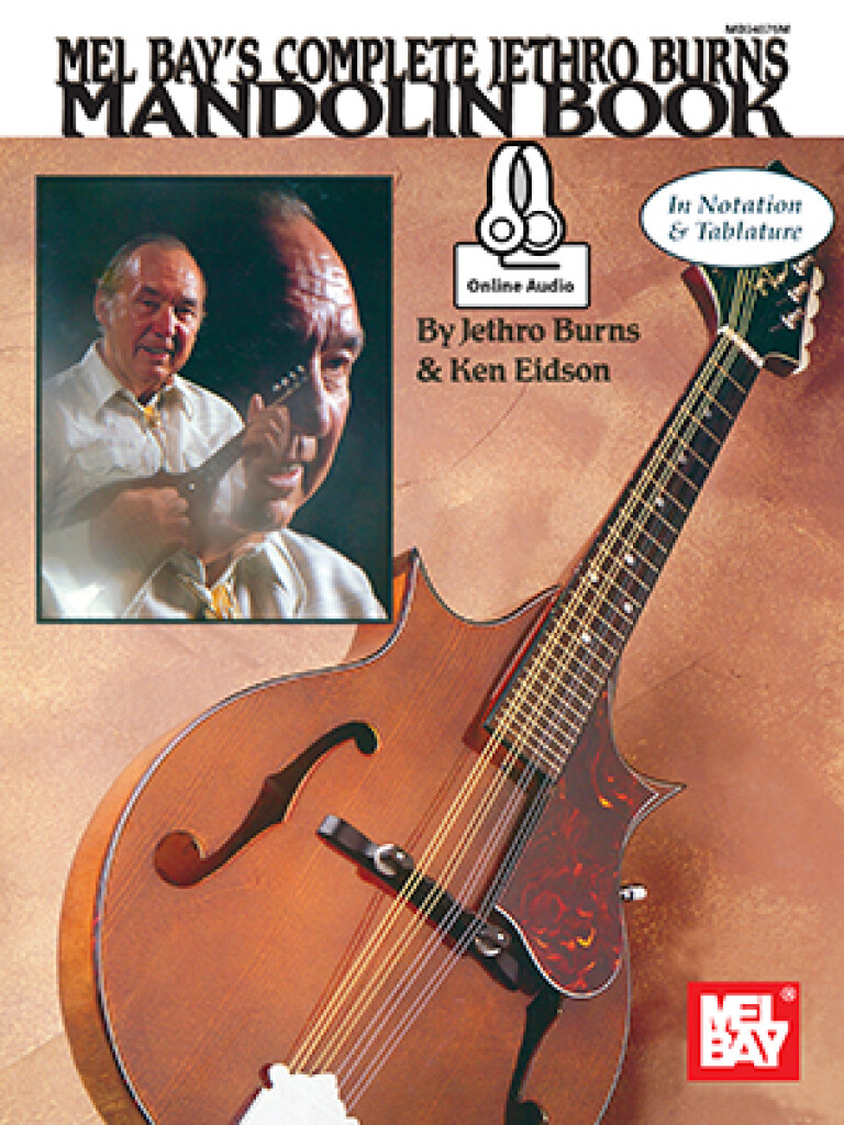 Complete Jethro Burns Mandolin Book + Online Sheet Music Songbook