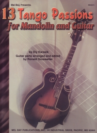 13 Tango Passions For Mandolin & Guitar Karasik Sheet Music Songbook