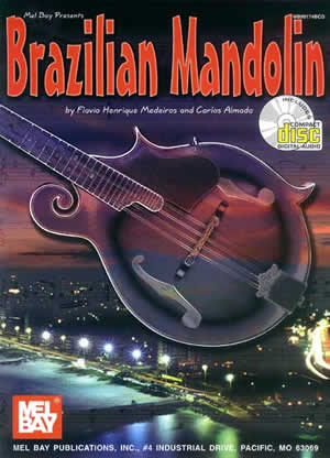 Brazilian Mandolin Almada/henrique Book & Cd Sheet Music Songbook