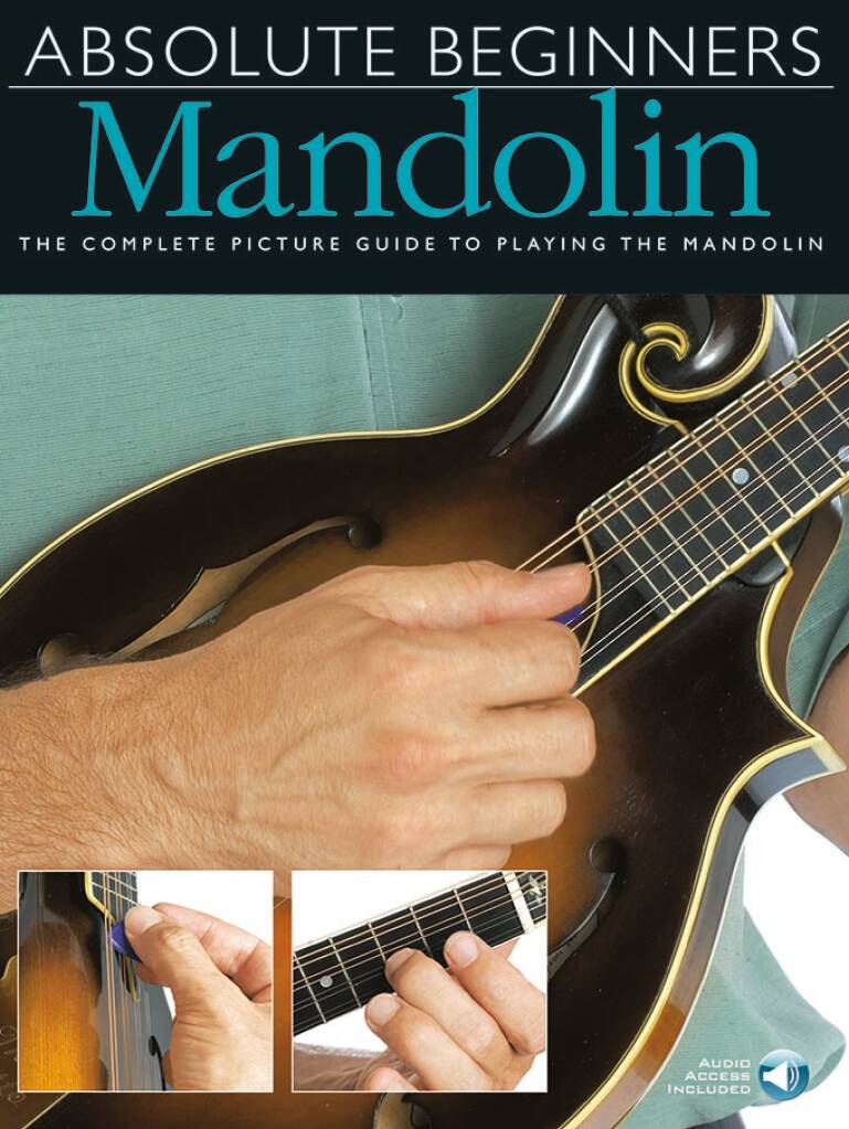 Absolute Beginners Mandolin Book & Audio Sheet Music Songbook