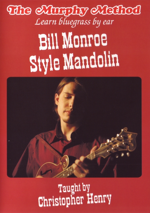 Murphy Method Bill Monroe Style Mandolin Dvd Sheet Music Songbook