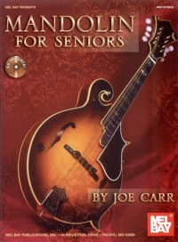 Mandolin For Seniors Carr Book & Cd Sheet Music Songbook