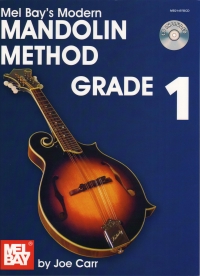 Modern Mandolin Method Grade 1 Carr Book & Cd Sheet Music Songbook