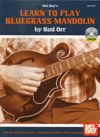 Learn To Play Bluegrass Mandolin Orr Book & Dvd Sheet Music Songbook