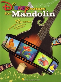 Disney Songs For Mandolin Sheet Music Songbook