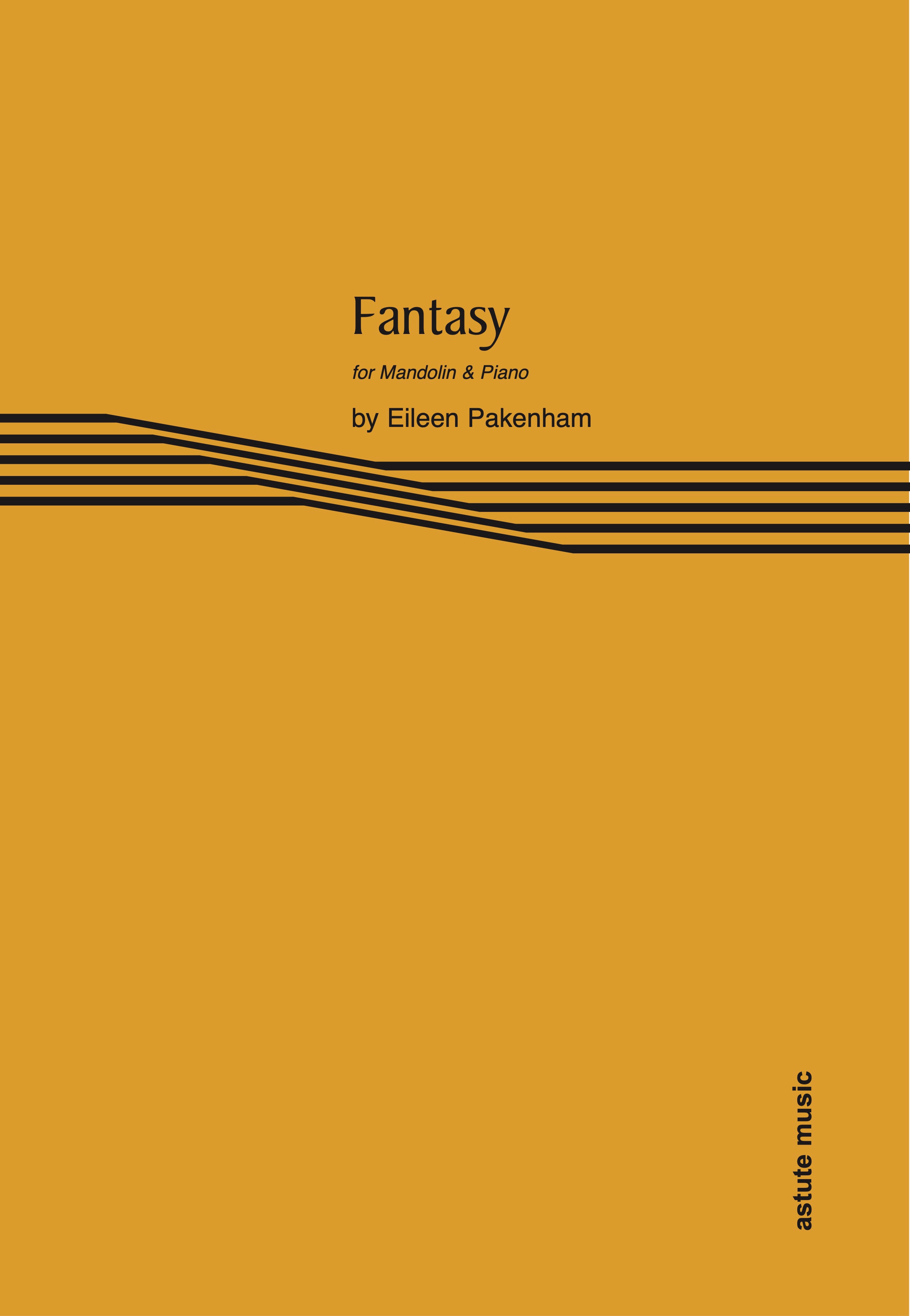 Pakenham Fantasy Mandolin & Piano Sheet Music Songbook