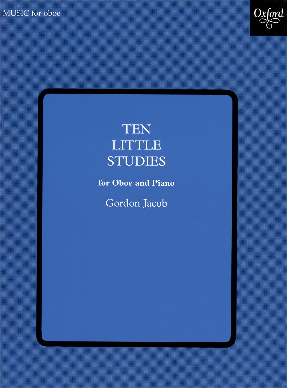 Jacob Ten Little Studies Oboe Sheet Music Songbook