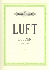 Luft 24 Studies Oboe Sheet Music Songbook