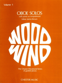 Oboe Solos Vol 1 Brown Sheet Music Songbook