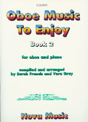 Oboe Music To Enjoy Vol 2 Gray (oboe & Piano) Sheet Music Songbook