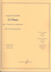 Sellner 12 Duos Vol 1 (nos 1-3) Oboe Sheet Music Songbook