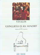 Vivaldi Concerto Dmin Fv11/1 ( Oboe/piano ) Sheet Music Songbook