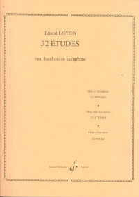 Loyon Etudes (32) Oboe Sheet Music Songbook
