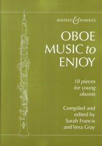 Oboe Music To Enjoy (18 Pieces For Young Oboists) Sheet Music Songbook