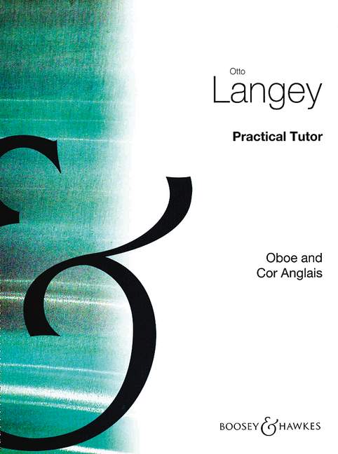 Langey Practical Tutor Oboe & Cor Anglais Sheet Music Songbook