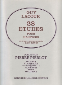 Lacour 28 Etudes Sur Les Modes Messiaen Oboe Sheet Music Songbook