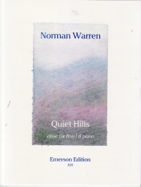 Warren Quiet Hills Oboe Flute & Piano Sheet Music Songbook