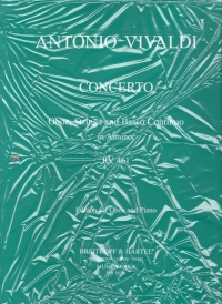 Vivaldi Concerto In A Minor Rv 461 Oboe & Piano Sheet Music Songbook