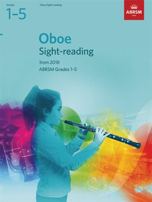 Oboe Sight Reading Tests 2018 Grades 1-5 Abrsm Sheet Music Songbook