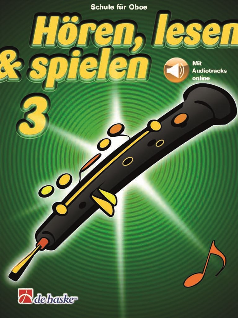 Horen Lesen & Spielen 3 Oboe + Online Sheet Music Songbook