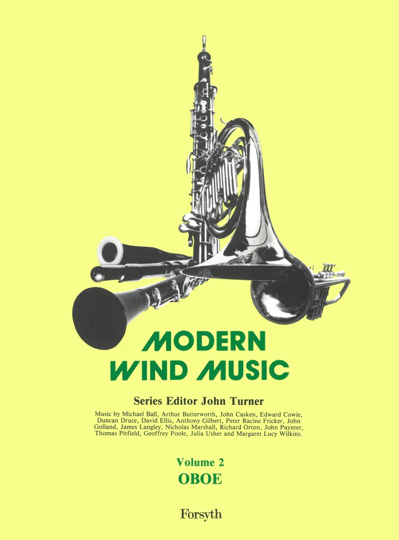 Modern Wind Series Oboe Sheet Music Songbook
