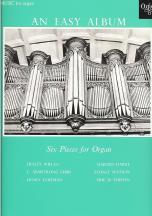 Easy Album (6 Pieces For Organ) Sheet Music Songbook