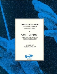 English Organ Music Vol 2 Langley Sheet Music Songbook