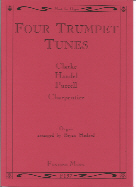 Four Trumpet Tunes Hesford Clarke,purcell Organ Sheet Music Songbook