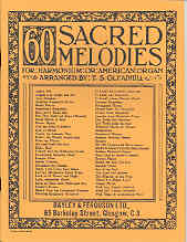 60 Sacred Melodies Gledhill Organ Sheet Music Songbook