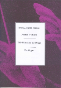 Third Easy Album For Organ Williams Sheet Music Songbook