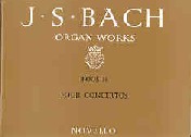 Bach Organ Works Book 11 Four Concertos Sheet Music Songbook