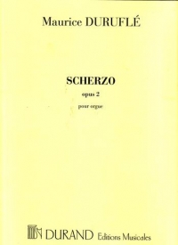 Durufle Scherzo Op2 Organ Sheet Music Songbook