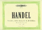 Handel Arrival Of The Queen Of Sheba Organ Sheet Music Songbook