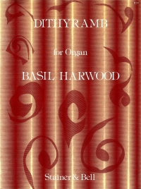 Harwood Dithyramb Organ Sheet Music Songbook
