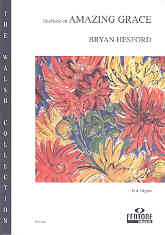 Hesford Interlude On Amazing Grace Organ Sheet Music Songbook