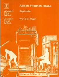 Hesse Works For Organ Sheet Music Songbook