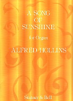 Hollins Song Of Sunshine For Organ Sheet Music Songbook