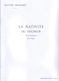 Messiaen La Nativite Du Seigneur Book 4 Organ Sheet Music Songbook