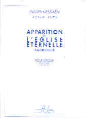 Messiaen Lapparition De Leglise Eternale Organ Sheet Music Songbook