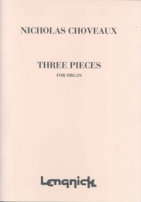 Choveaux Three Pieces Sheet Music Songbook