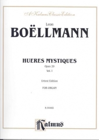 Boellmann Heures Mystiques Vol 1 Op29 Organ Sheet Music Songbook