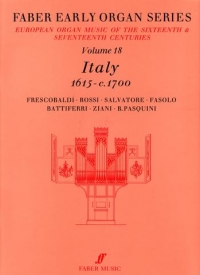 Early Organ Series 18 (italy 1615-1700) Sheet Music Songbook