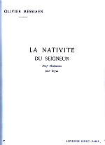 Messiaen La Nativite Du Seigneur Book 2 Organ Sheet Music Songbook