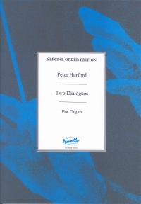 Hurford Two Dialogues Organ Sheet Music Songbook