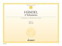 Handel Voluntaries (6) Organ Sheet Music Songbook