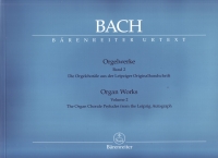 Bach Organ Works Book 2 Chorales Of The Leipzig Au Sheet Music Songbook