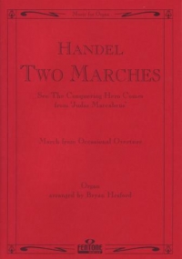 Handel Two Marches Maccabeus (occasional O/ture) Sheet Music Songbook
