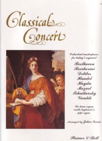 Classical Concert Arr Norris Organ Sheet Music Songbook