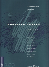 Unbeaten Tracks Organ Scott Sheet Music Songbook