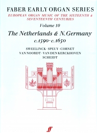 Early Organ Series Vol 10 Germany 1590-1650 Sheet Music Songbook